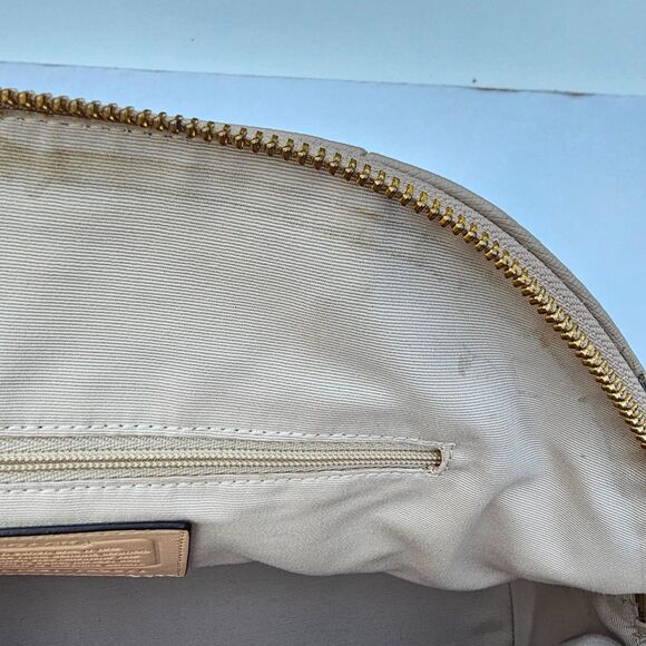 COACH Beige Cora Dome Satchel Handbag, Pre-owned - Picture 10 of 10